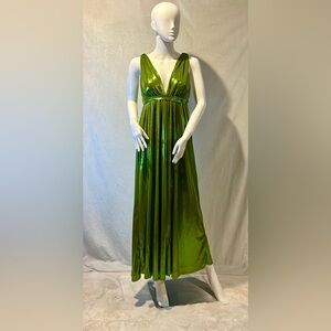Sincerely Jules Metalic Green dress, New